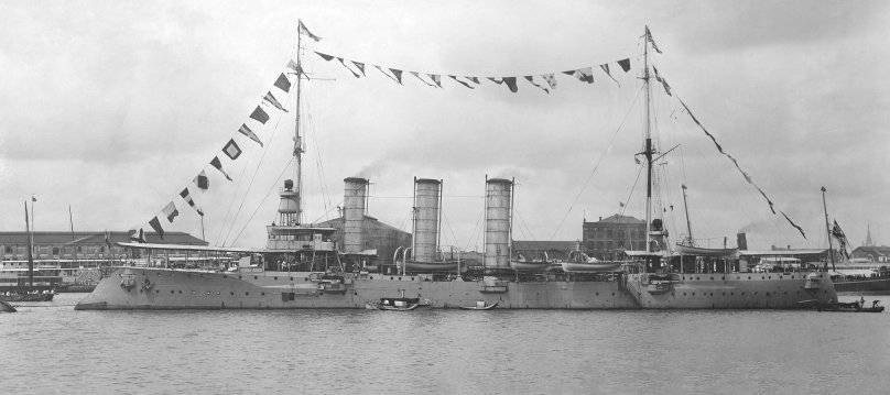 Крейсер Эмден 1914