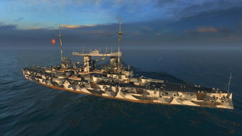 Немецкий линкор Нассау