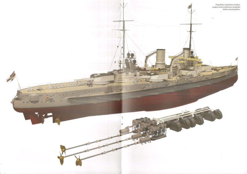 Германский линкор Нассау