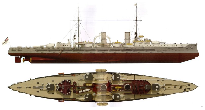 Крейсер Блюхер 1908