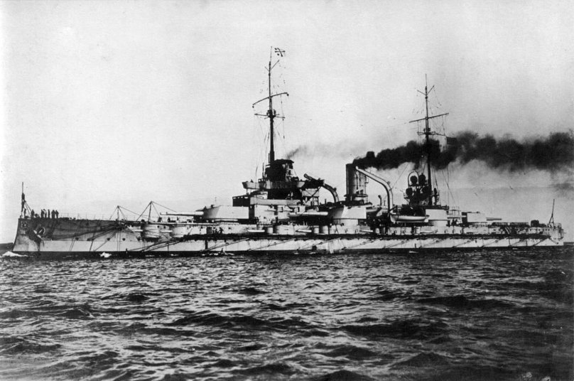 Немецкий линкор Нассау