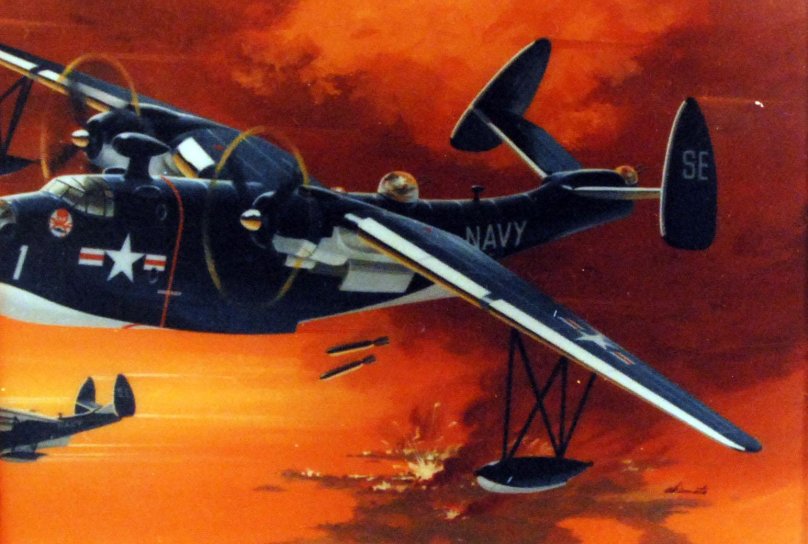 Самолет - Martin-PBM-5-Mariner.