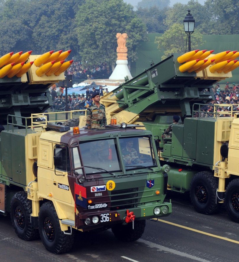 Индийская РСЗО пинака