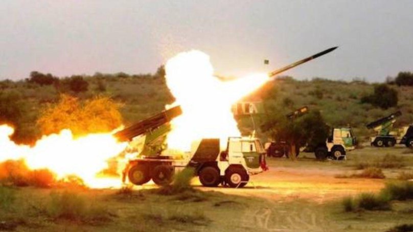 РСЗО пинака Индия