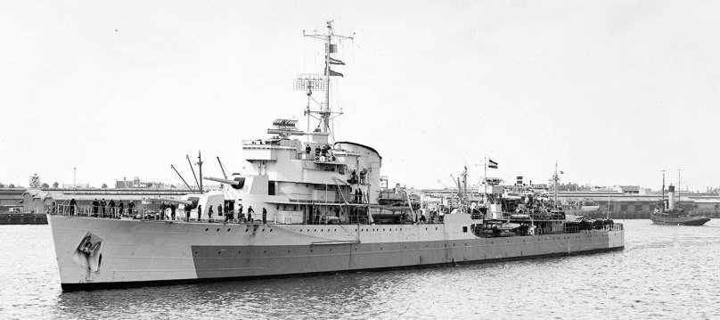 Крейсер Тромп Голландия 1937 г