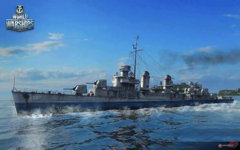 Эсминец Хабаровск в World of Warships