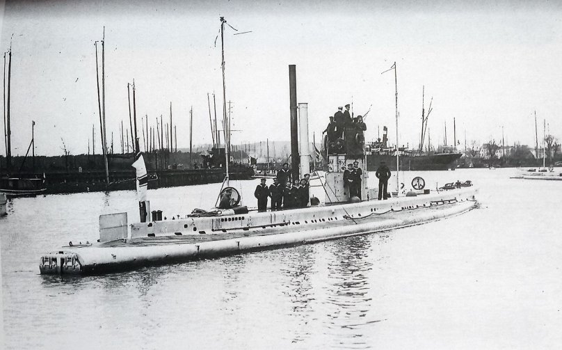 Подводная лодка u9 1910