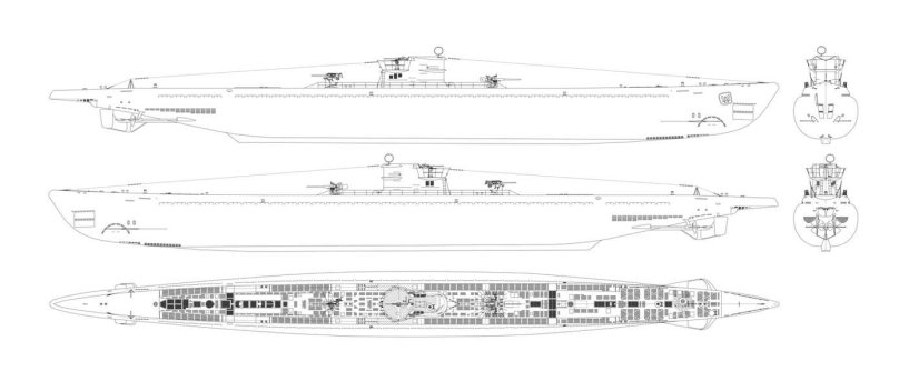 Подводная лодка д-2 Народоволец чертежи