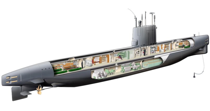 Подводная лодка 949а Антей