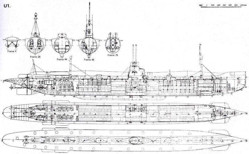U-1 подводная лодка