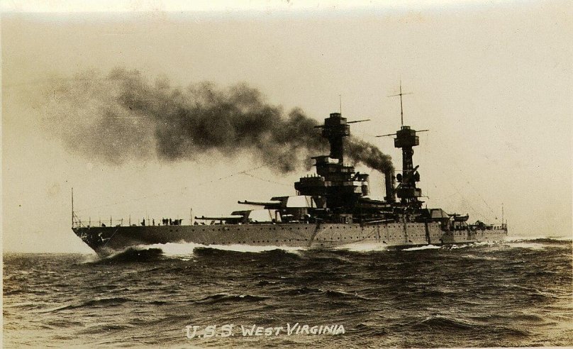 West Verginia линкор