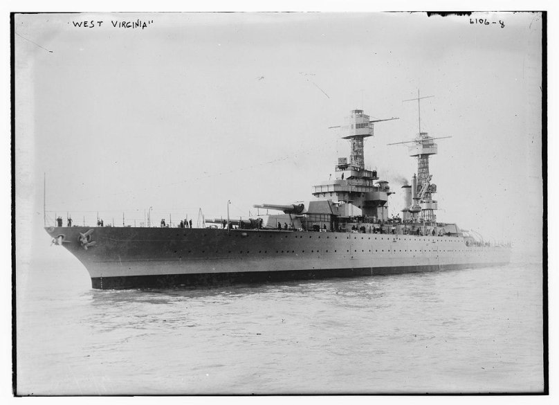 West Verginia линкор