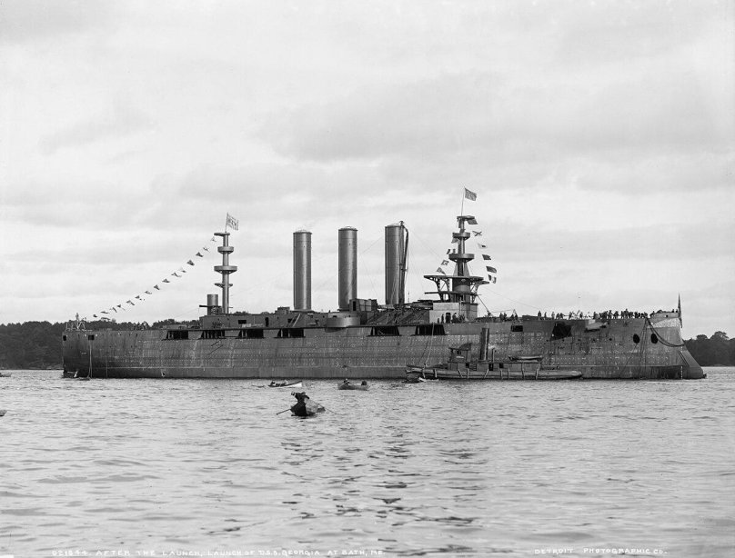 Броненосец USS Georgia (1904) (BB-15)