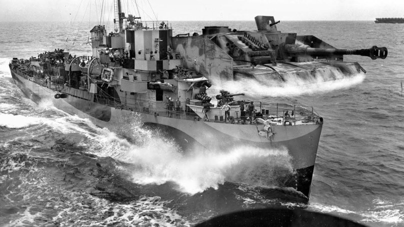 Югославский эсминец сплит