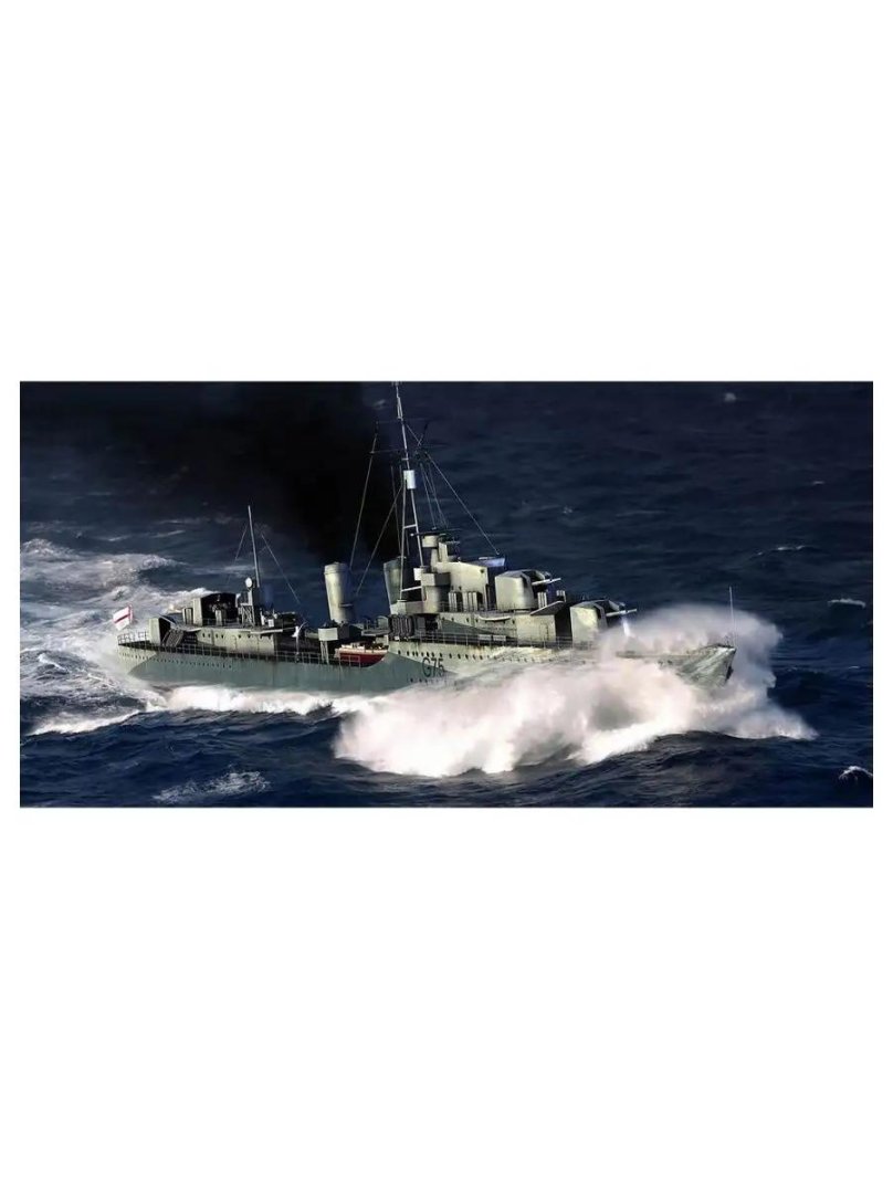 Trumpeter 05331 корабль HMS Eskimo Destroyer 1941 (1/350)
