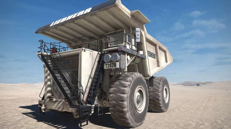 Самосвал Либхер т 282