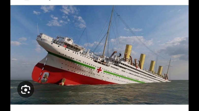 HMHS Britannic Sinking