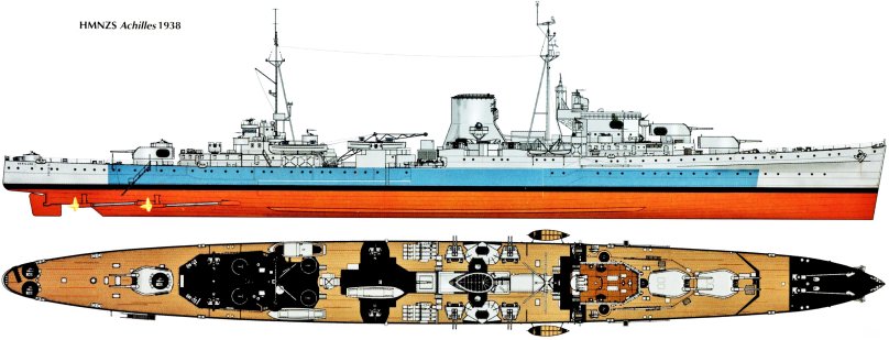 Крейсер Линдер чертежи