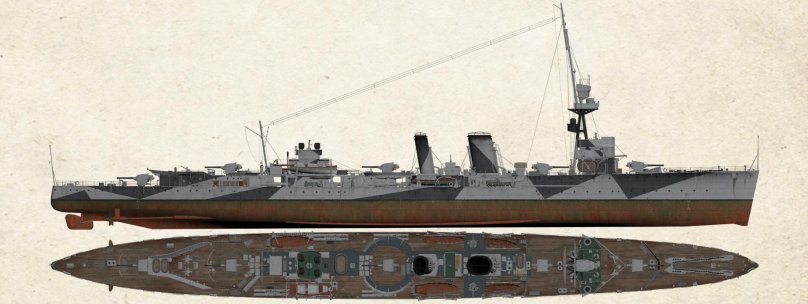 Лёгкие крейсера типа «Каледон»