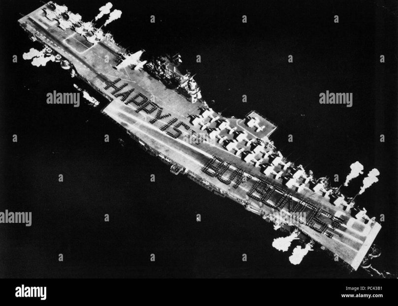 Авианосец Лексингтон на дне