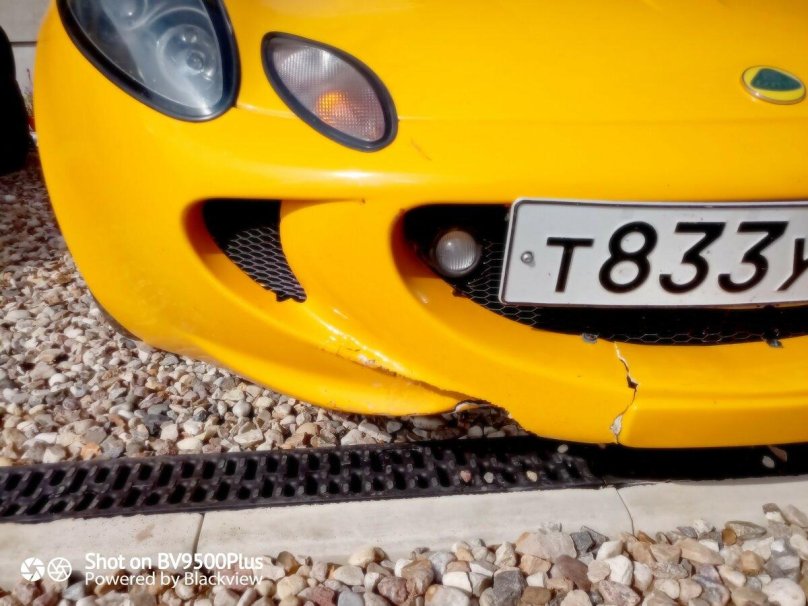 Lotus Elise 2 желтый