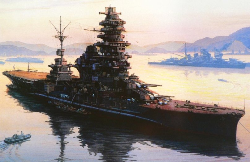 Японский линкор Ямато