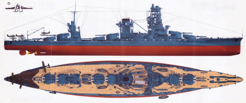 Японский линкор Хьюга