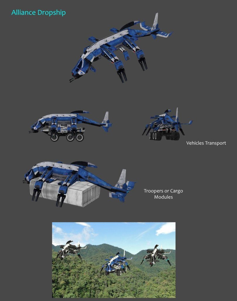 Mass Effect Gunship