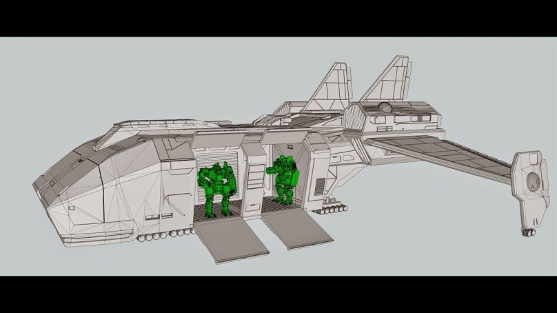Battletech десантный корабль