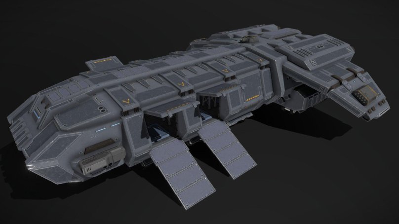 Stephane Chasseloup - SF gr 50 Heavy dropship