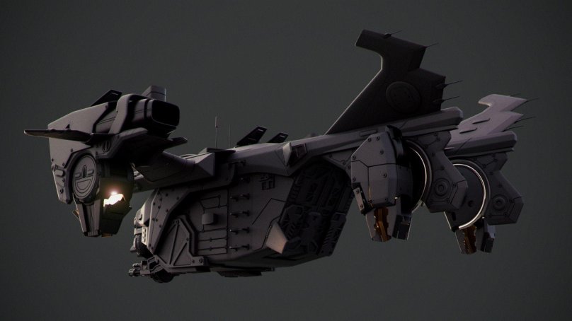 Sci-Fi дропшип