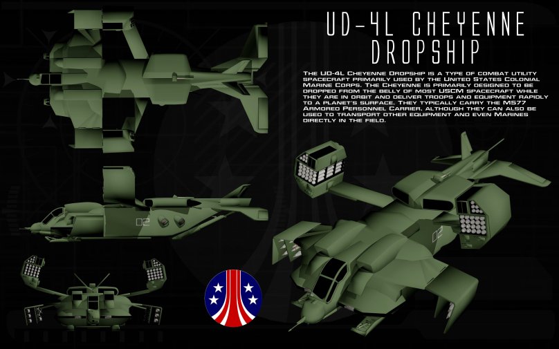UD-4l Cheyenne dropship