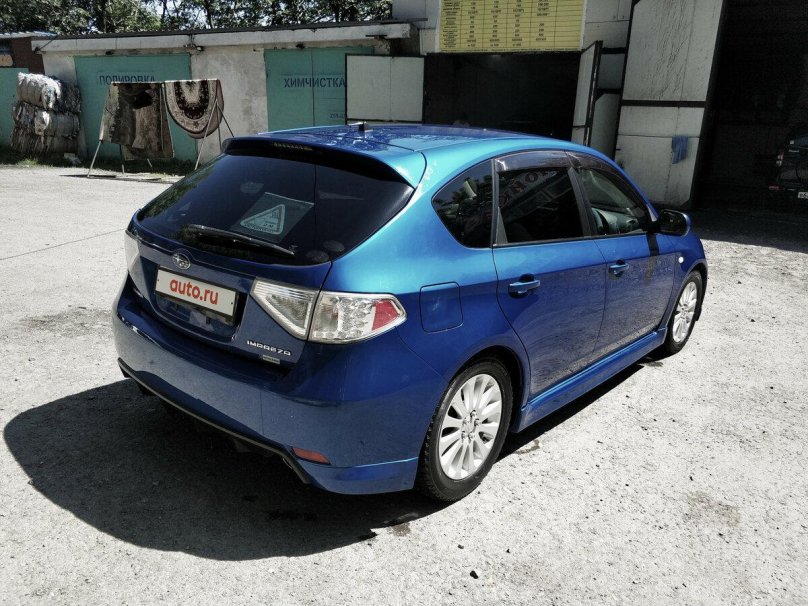 Субару Импреза 2010 синий