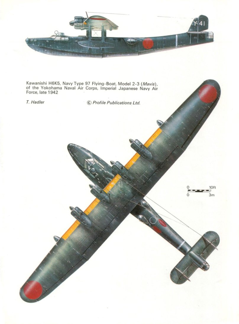 Kawanishi h6k5 Type 97