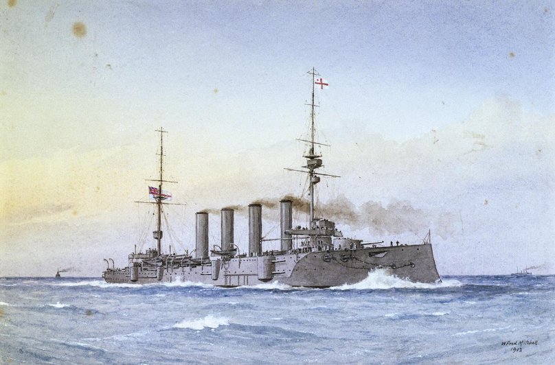 Броненосный крейсер Дрейк