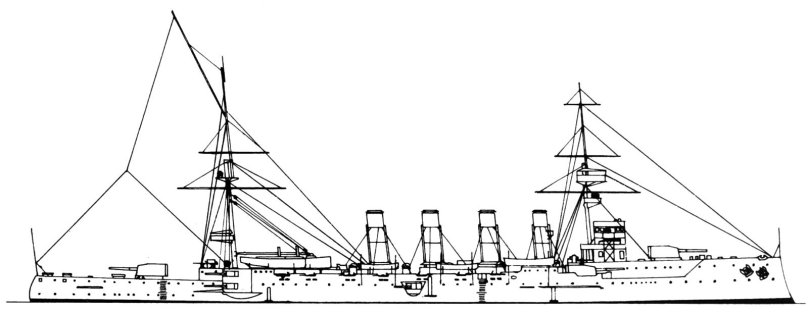 Броненосный крейсер Дрейк