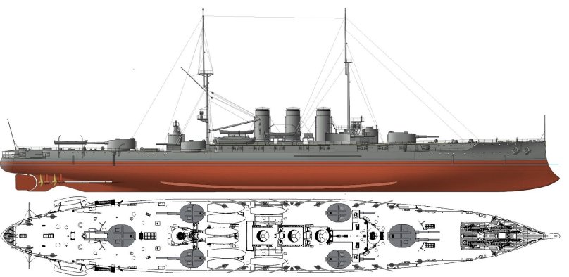 Броненосный крейсер Рюрик 2