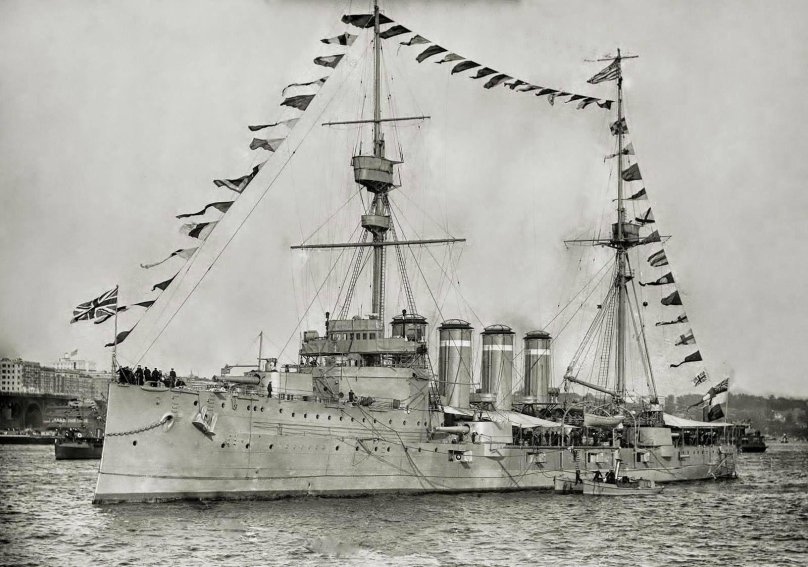 Броненосный крейсер герцог Эдинбургский