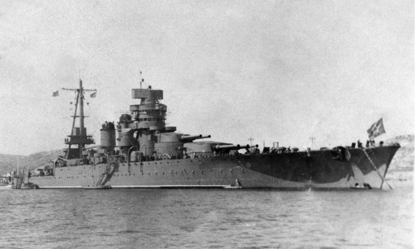 Линкор Новороссийск 1955