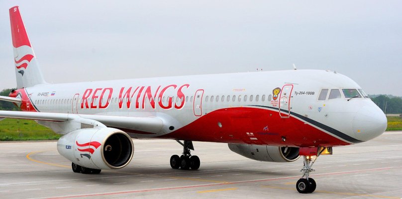 Самолёт авиакомпании Red Wings