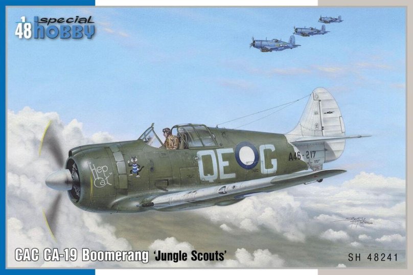 Special Hobby sh72426 1/72 cac CA-19 Boomerang 'Jungle Scouts'
