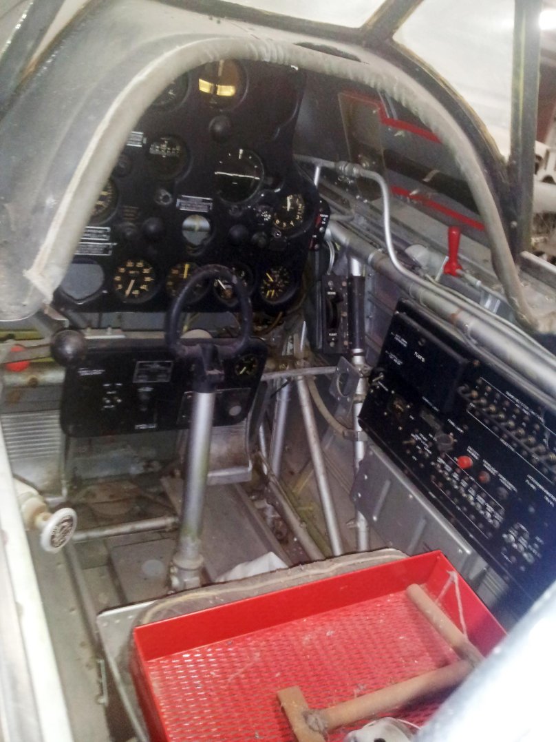 Messerschmitt bf.109 кабина