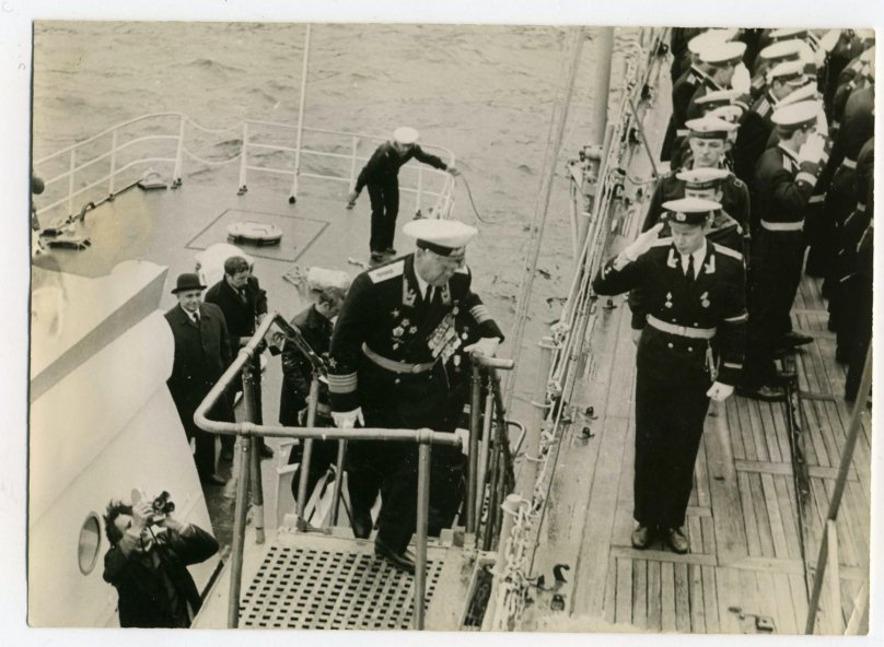 Ветераны крейсера Александр Невский