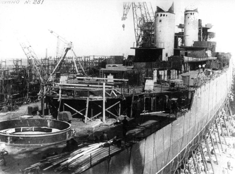 Крейсер Свердлов 1953