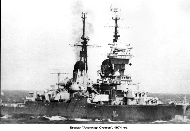 Крейсер Александр Суворов Совгавань