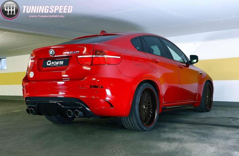 BMW x6m Red