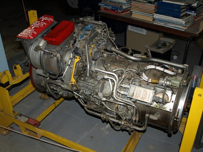 Турбовальный двигатель вертолета