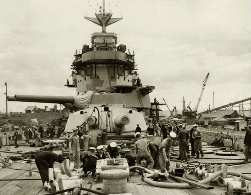 Британский линкор Уорспайт