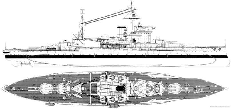 HMS Warspite линкор