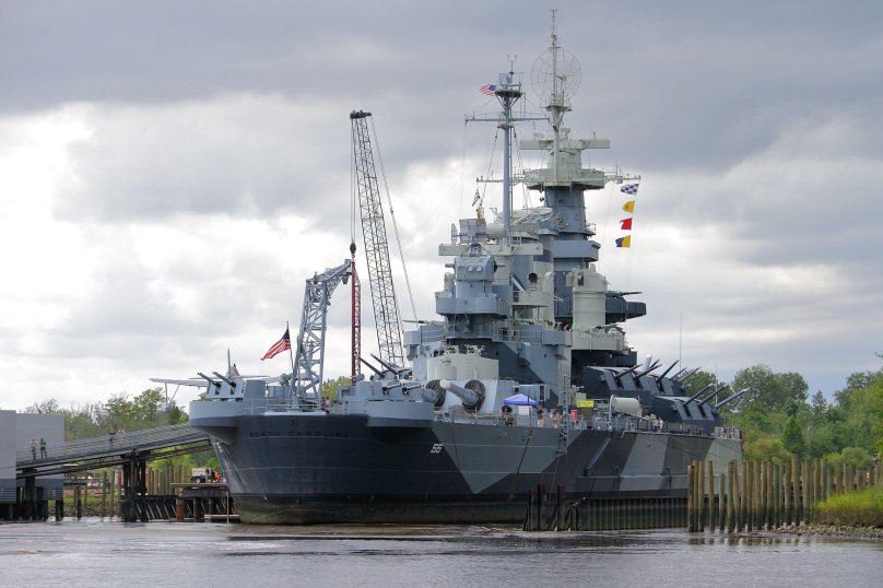 North Carolina линкор 1947 модель